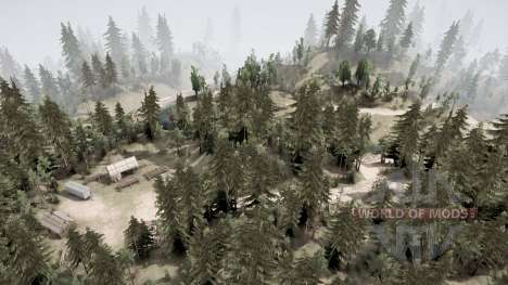 Mapa da Reserva para Spintires MudRunner