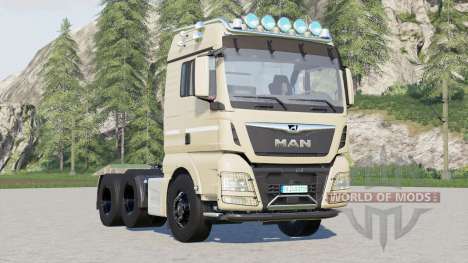 MAN TGX 26.500 XLX Caminhão trator de cabine para Farming Simulator 2017