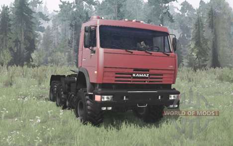 KamAZ-54115 Caminhão trator para Spintires MudRunner