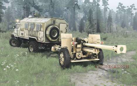 GAZ-66 4x4 para Spintires MudRunner