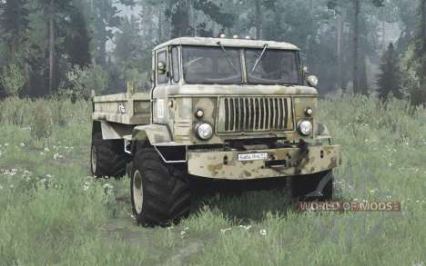 GAZ-66 4x4 para Spintires MudRunner