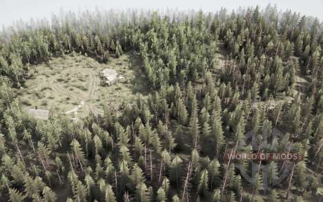 Mapa Taiga para Spintires MudRunner