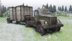 GAZ-63P 1958 para Spin Tires