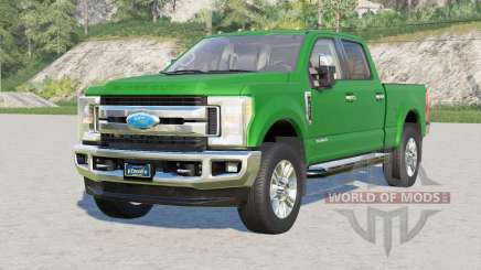 Ford F-250 Super Duty XLT Cabine Tripulante 2017 para Farming Simulator 2017