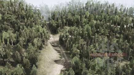 Mapa Crossthrough para MudRunner