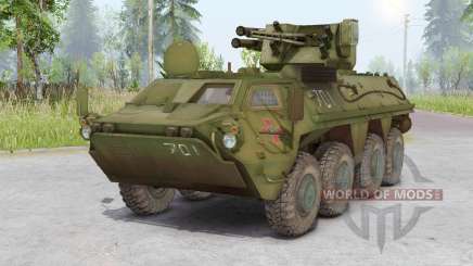 BTR-4E Bucéfalo para Spin Tires