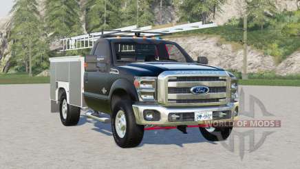 Ford F-350 Super Duty Regular Cab Utility Truck 2011 para Farming Simulator 2017