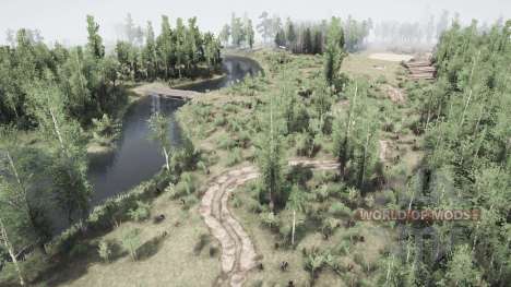 Deryabovskaya Taiga para Spintires MudRunner