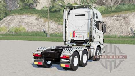 Scania R730 6x4 Topline Cabine Caminhão Trator para Farming Simulator 2017