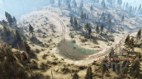 Mapa Fork para Spintires MudRunner