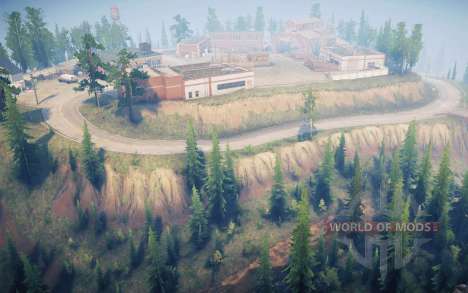 Mapa Montana para Spintires MudRunner