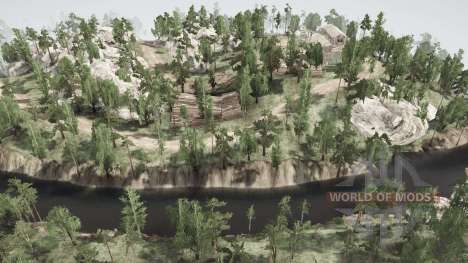 Mapa Off-Road para Spintires MudRunner