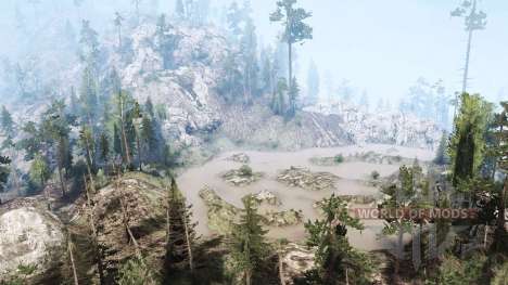 Mapa FrogStompers para Spintires MudRunner