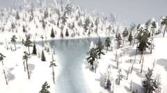 Exploração de neve aberta para MudRunner