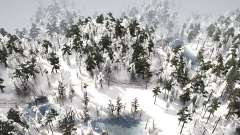 Neve da Floresta Escura para MudRunner