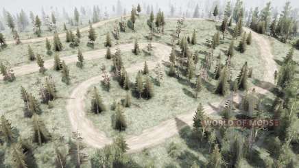 Mapa Floresta para MudRunner