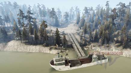 Mapa Riverside para MudRunner