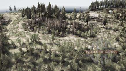 Mapa Overgrown para MudRunner