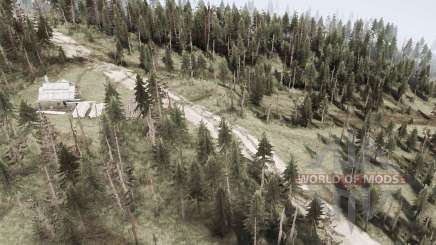 A Taiga Áspera. Variante 4: Travessia do Rio para MudRunner