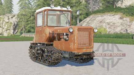 Trator de esteiras DT-75M para Farming Simulator 2017