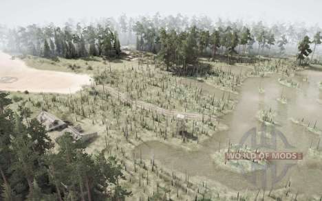 A Floresta Verdante. Variante 2 para Spintires MudRunner