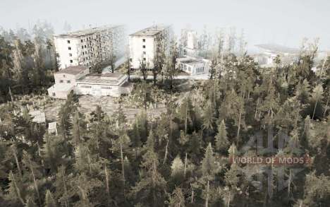 Em algum lugar em Pripyat. Variante 2 para Spintires MudRunner