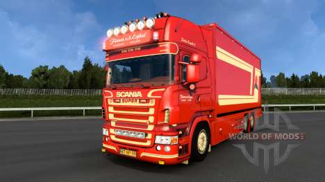 Scania R620 6x2 Topline CR19T  2009 para Euro Truck Simulator 2