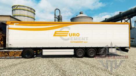 Grupo Eurocimento Pele para Euro Truck Simulator 2