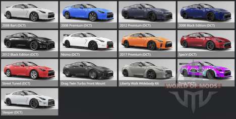 Nissan GT-R (R35) para BeamNG Drive