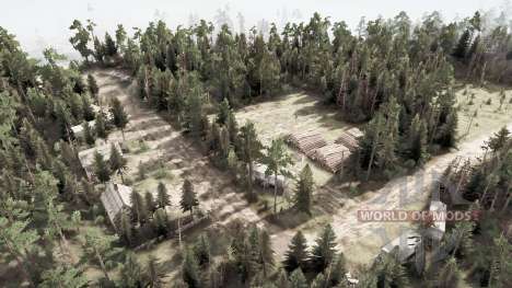 Mapa Pogost para Spintires MudRunner