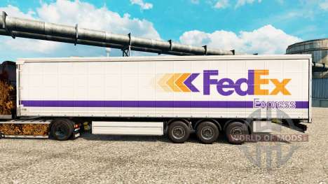 Pele FedEx Express para Euro Truck Simulator 2