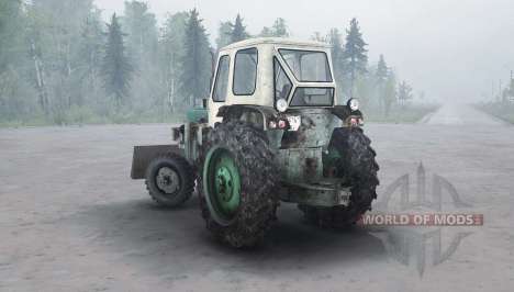 YuMZ-6K trator ucraniano para Spintires MudRunner