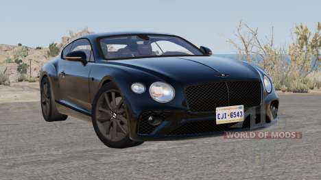 Bentley Continental GT Black para BeamNG Drive