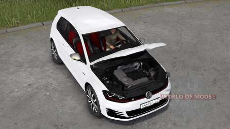 Volkswagen Golf GTI 3-door (Typ 5G) 2013 v1.1 para Spin Tires