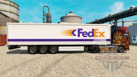 Pele FedEx para Euro Truck Simulator 2