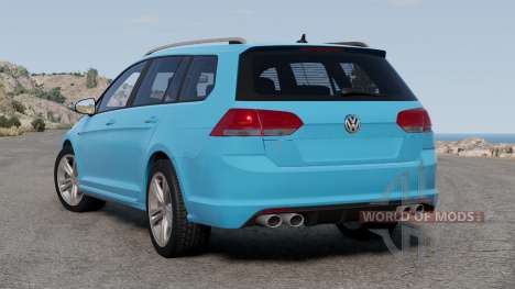 Volkswagen Golf R Estate (Mk7) 2017 (release) para BeamNG Drive
