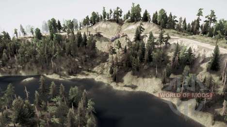 Cidade Esquecida para Spintires MudRunner