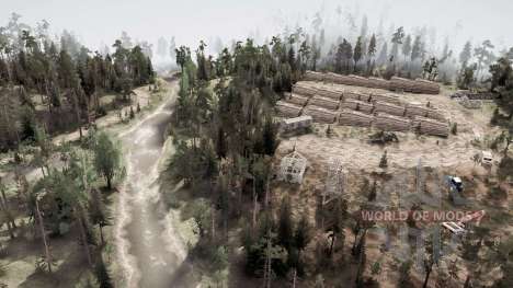 Cidade Esquecida para Spintires MudRunner