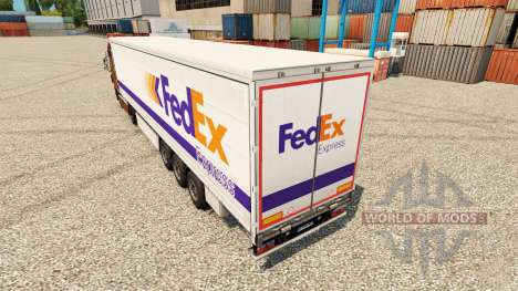 Pele FedEx para Euro Truck Simulator 2