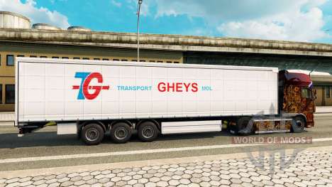 Gheys de Transporte de Pele para Euro Truck Simulator 2