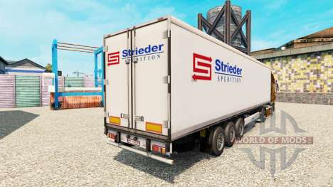 Spedição Estrieder da pele para Euro Truck Simulator 2