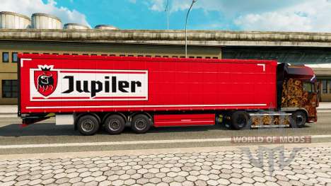 Júpiler da pele para Euro Truck Simulator 2