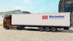 Spedição Estrieder da pele para Euro Truck Simulator 2