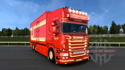 Scania R620 6x2 Topline CR19T  2009 para Euro Truck Simulator 2