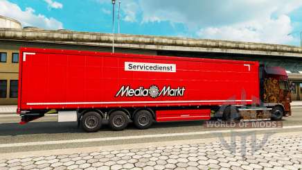 Marcador de Mídia de Pele para Euro Truck Simulator 2