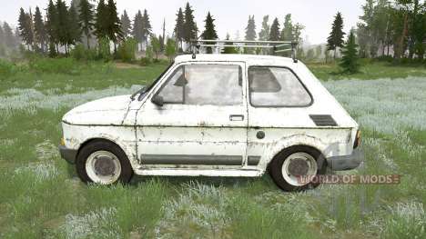 Fiat 126 para Spintires MudRunner