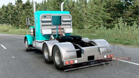 Peterbilt 359 Bright Turquoise para American Truck Simulator
