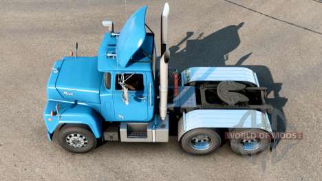 Mack R-Series Picton Blue para American Truck Simulator