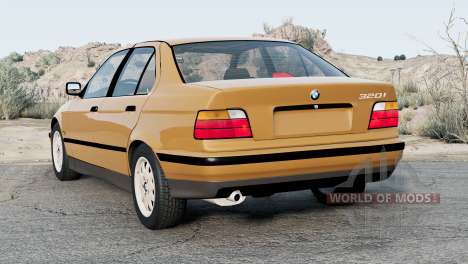BMW 320i Saloon (E36) Light Brown para BeamNG Drive