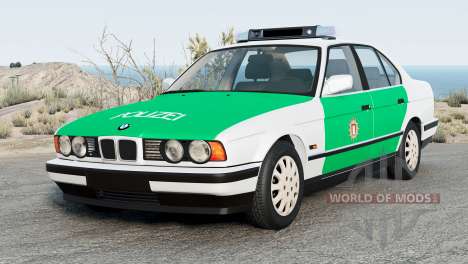 BMW 530i Sedan (E34) Bulgarian Rose para BeamNG Drive